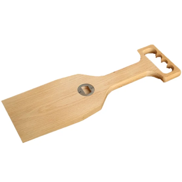 Multi-Scene BBQ Wooden Cleaning Tool Wooden - Khaki - Image 2