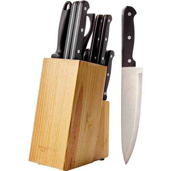 14-Piece Kitchen Set with High-Carbon Stainless-Steel Blades
