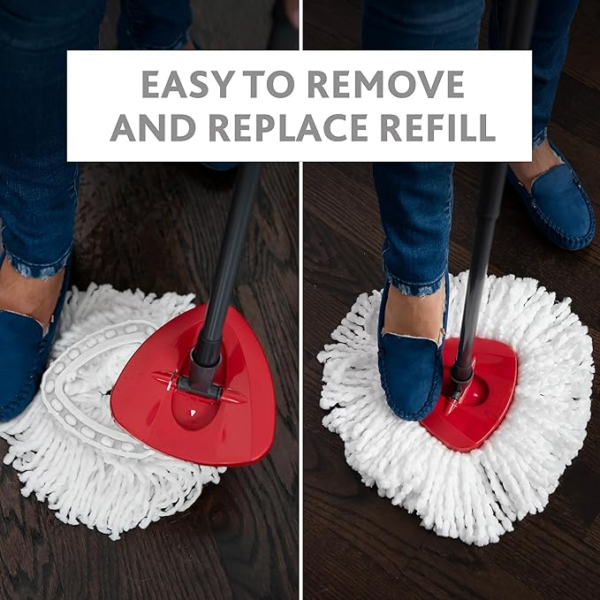 EASYWRING MICROFIBER SPIN MOP, BUCKET FLOOR CLEANING SYSTEM - Image 3